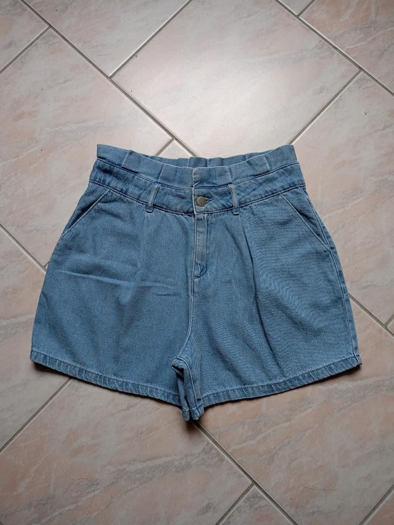 Short en jean, Taille 36 (S), Camaieu, Comme neuf, Bleu