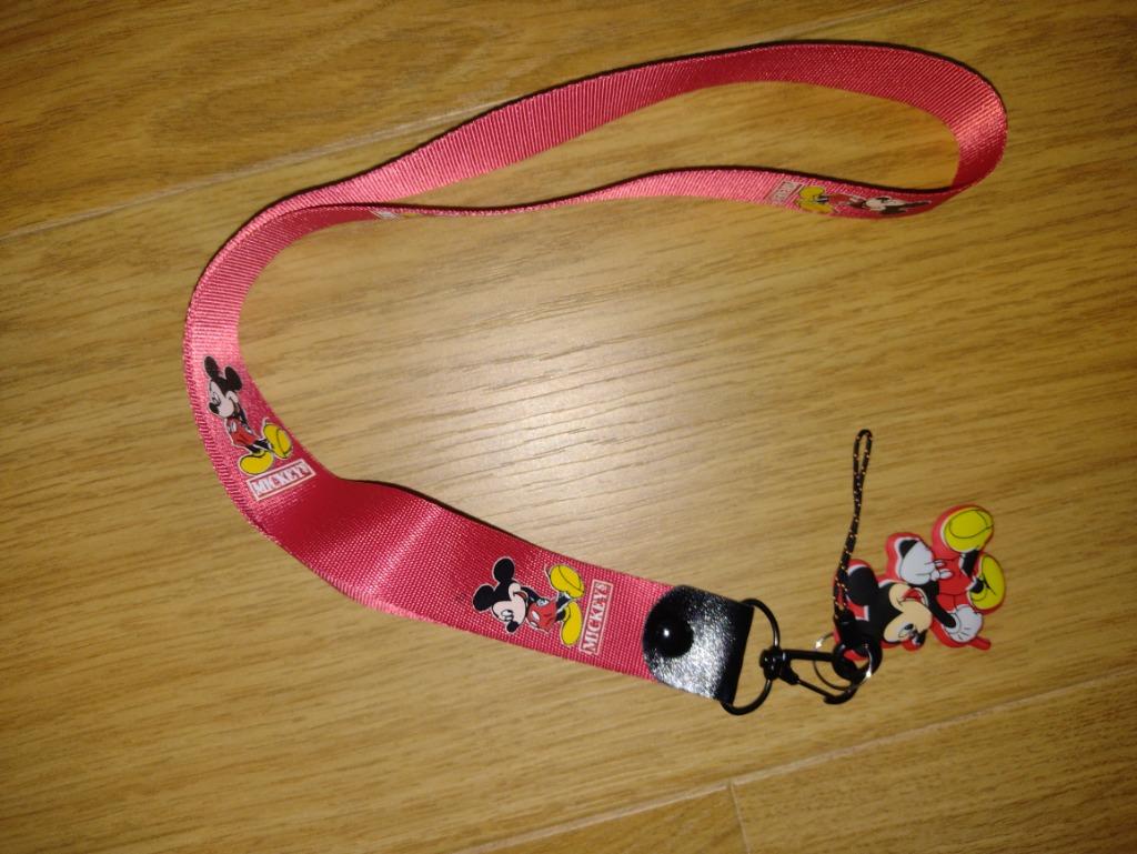 Lanyard voor sleutels Mickey mouse, Verzamelen, Disney, Ophalen, Mickey Mouse, Nieuw, Overige typen