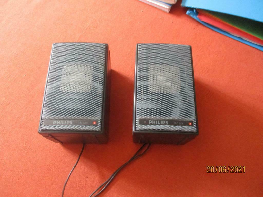 2 BAFLES PHILIPS., Consoles de jeu & Jeux vidéo, Enlèvement ou Envoi, Comme neuf
