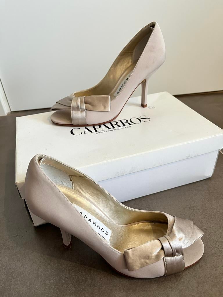 Prachtige pumps, Enlèvement, Comme neuf, Beige, Chaussures