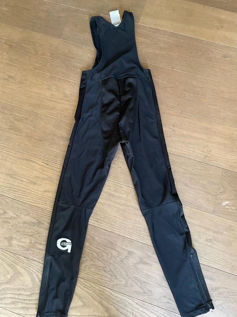 Gonso fietsbroek zwart 140 als nieuw, Kleding | Heren, Ophalen of Verzenden, Zwart