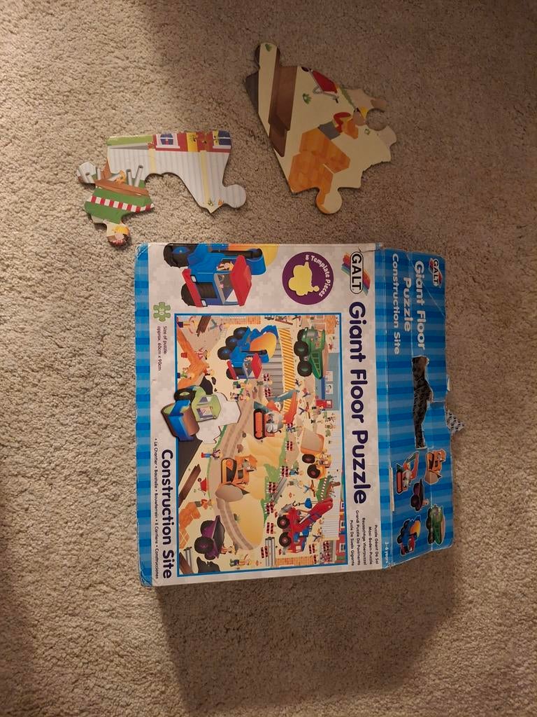 Grote vloerpuzzel 30 stuks, Ophalen