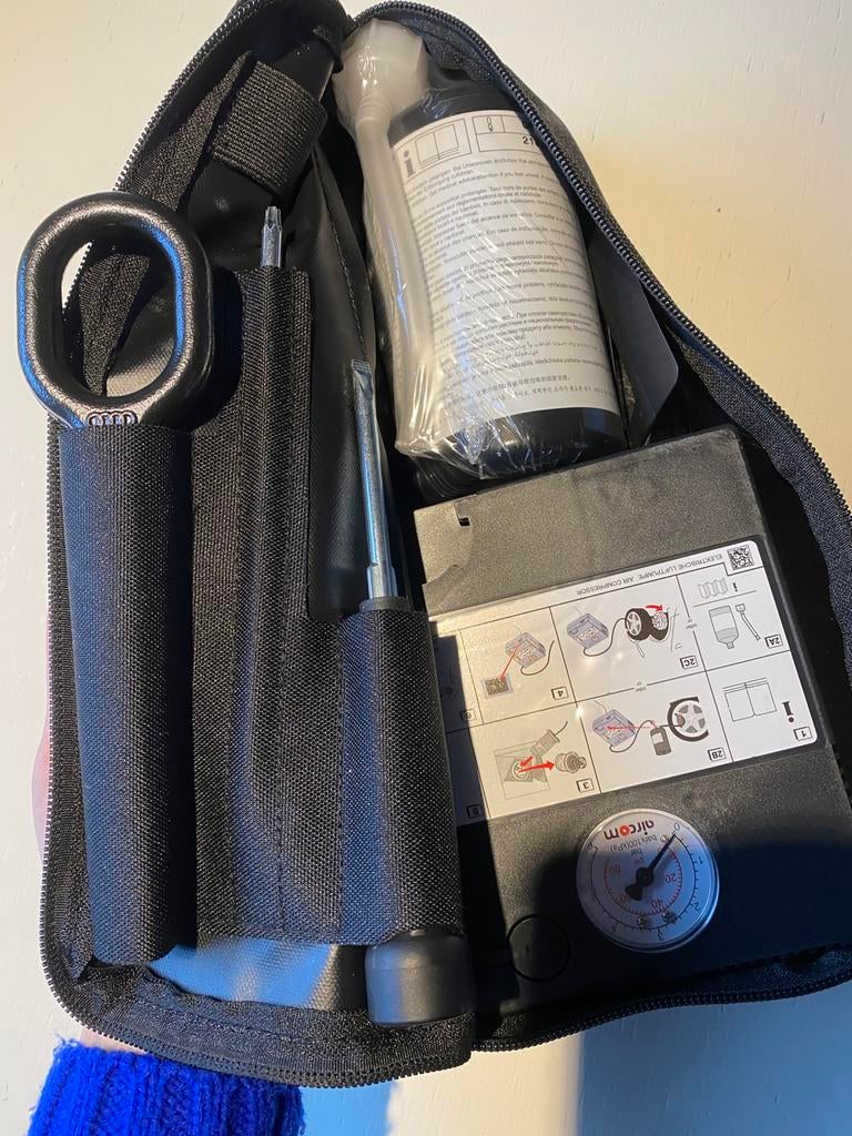 Air compressor autobanden reparatieset, Ophalen