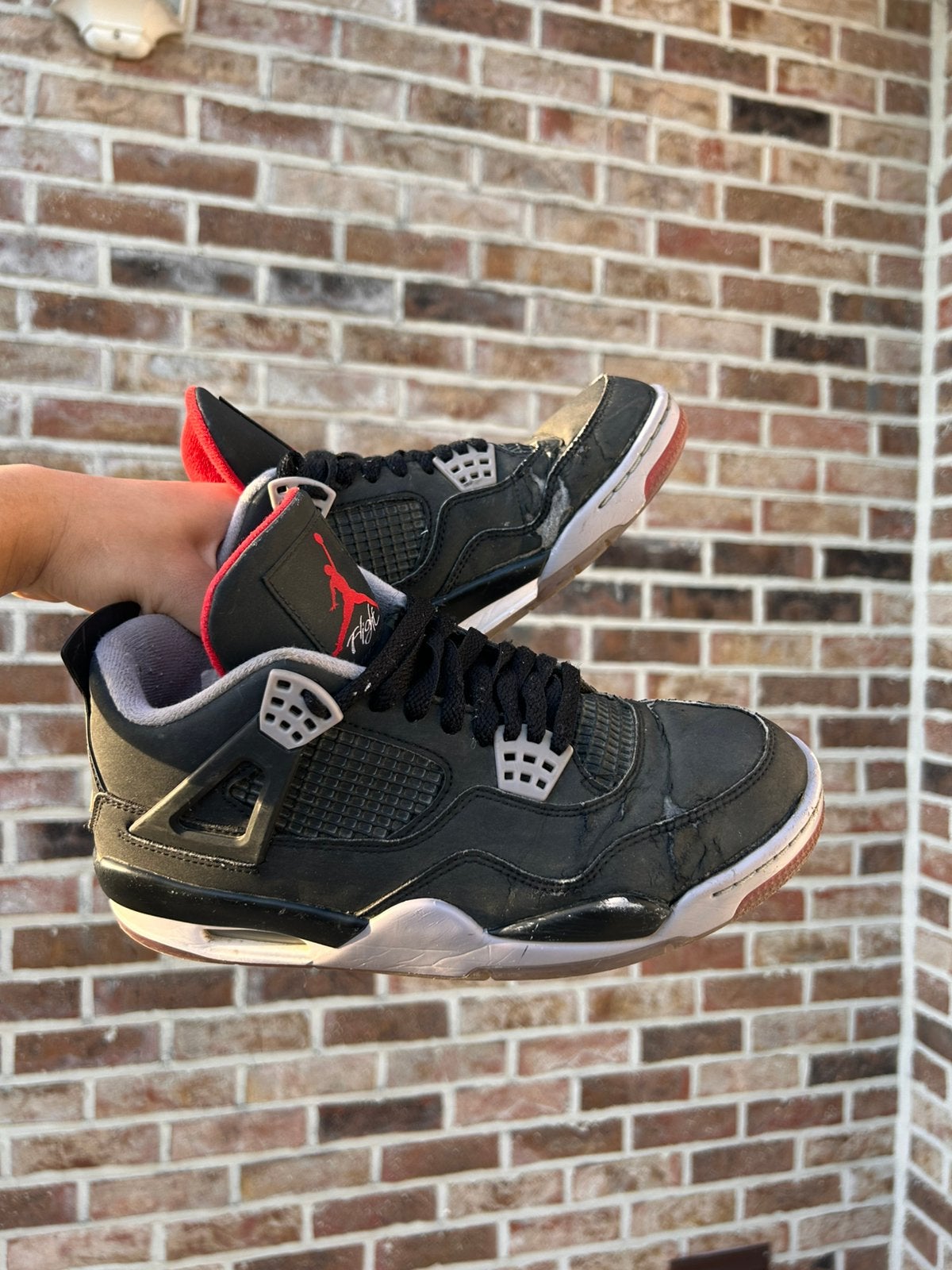 Air Jordan 4 Golf « Breed », Enlèvement ou Envoi, Porté, Chaussures de sport, Noir