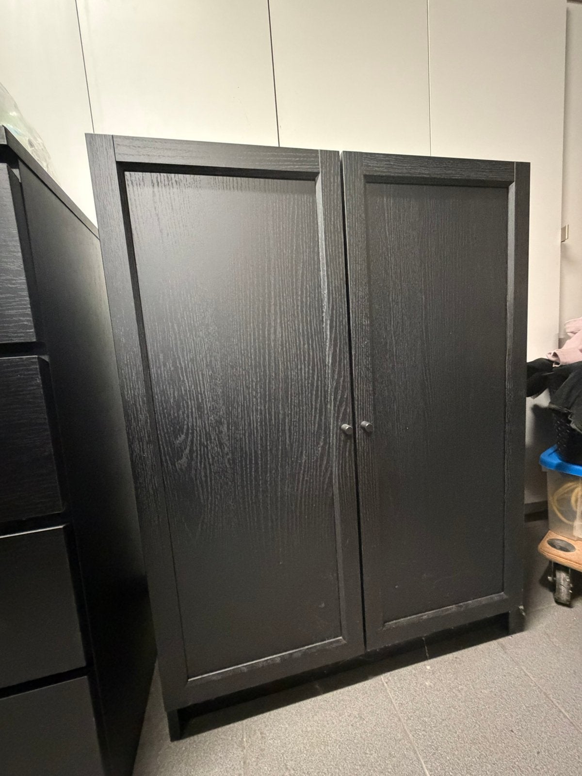 Armoire IKEA BILLY/OXBERG avec portes, Maison & Meubles, Enlèvement, Comme neuf
