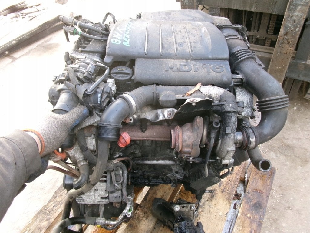 Moteur 9HX Complet 207 PARTNER BERLINGO C4 308 307 XSARA C3, Envoi, Utilisé, Daihatsu