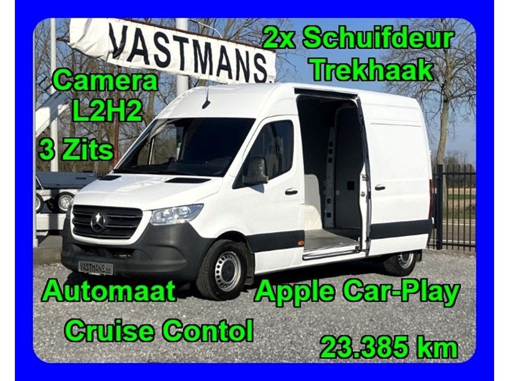 Mercedes-Benz Sprinter 314 / 30.750€ + BTW / 2x schuifdeur, Auto's, Mercedes-Benz, Bedrijf, Sprinter Combi, ABS, Airbags, Airconditioning