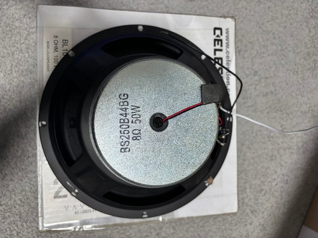 coaxial woofer 10 inch, Audio, Tv en Foto, Luidsprekerboxen, Overige merken, Overige typen, Ophalen of Verzenden, Zo goed als nieuw