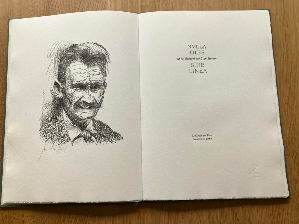 Stijn Streuvels / Nulla dies sine linea / Jan Burssens, Antiek en Kunst, Ophalen of Verzenden