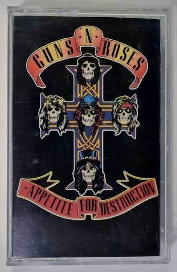 Guns N’ Roses - Appetite For Destruction (Cassette, Ophalen of Verzenden, Zo goed als nieuw