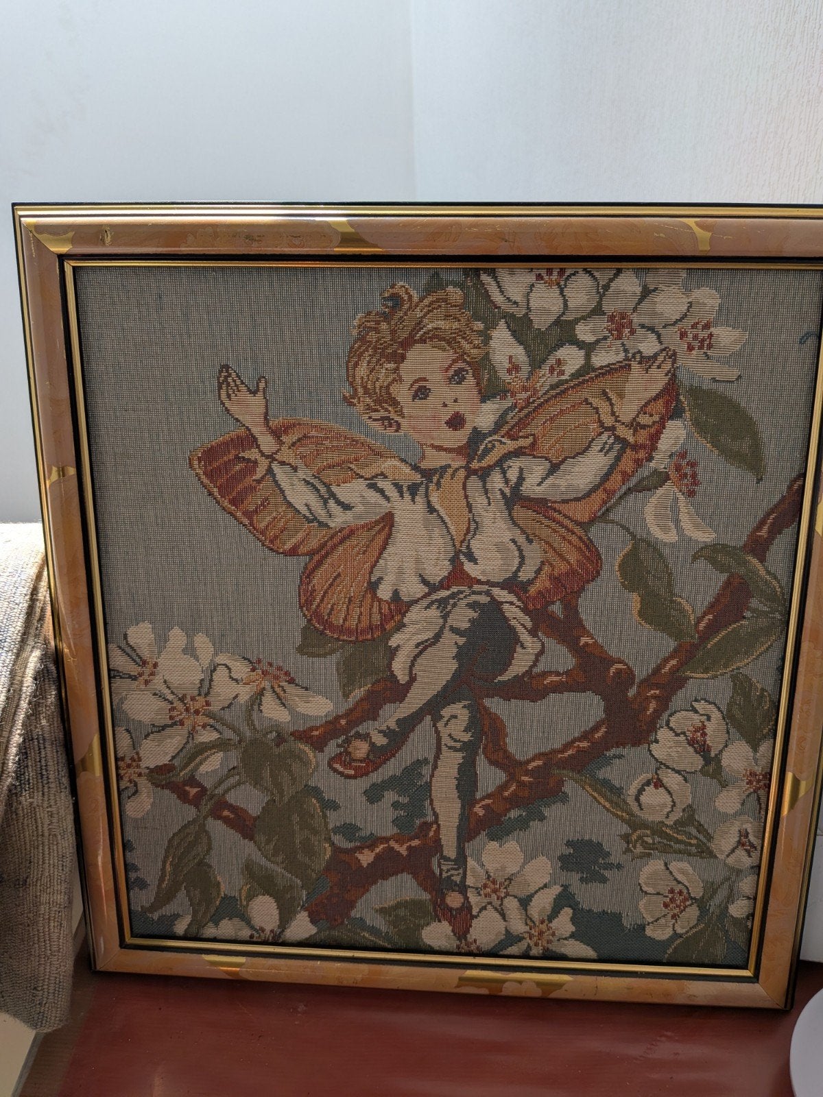 Vintage gobelin kader, Antiquités & Art, Tapis & Textile, Enlèvement