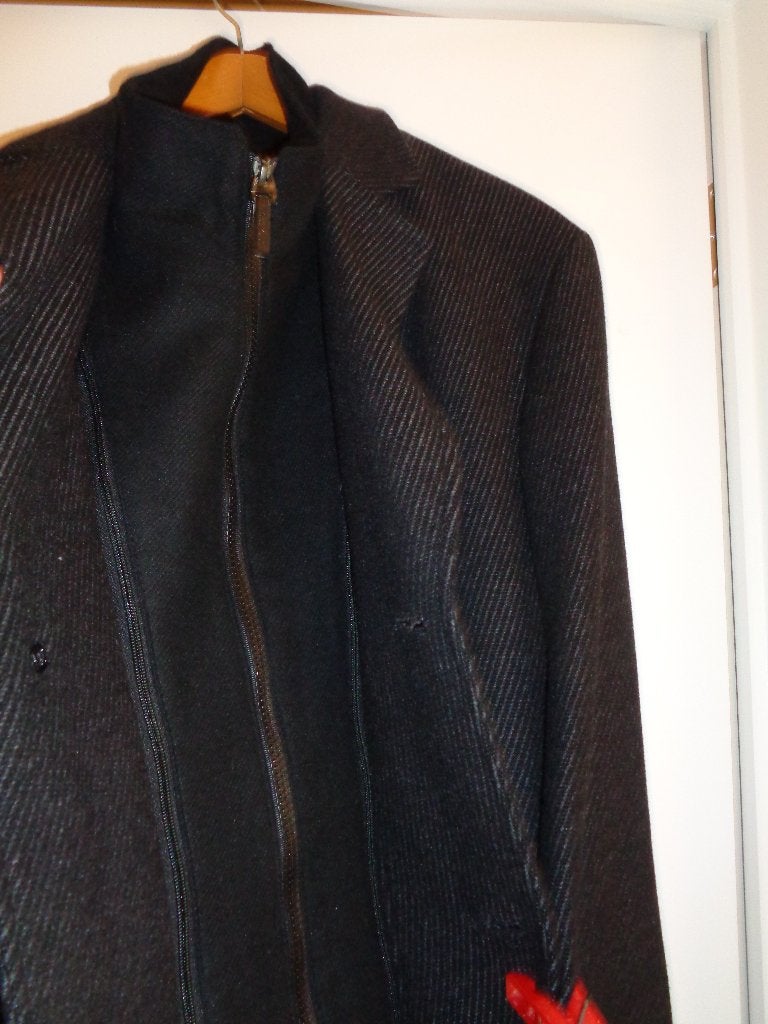 heren wollen overjas, Kleding | Heren, Jassen | Winter, Ophalen of Verzenden, Zo goed als nieuw, Maat 52/54 (L), Overige kleuren