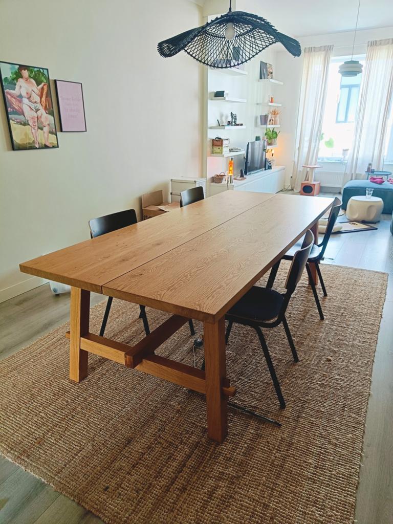Eettafel eik Ikea Möckelby, Enlèvement