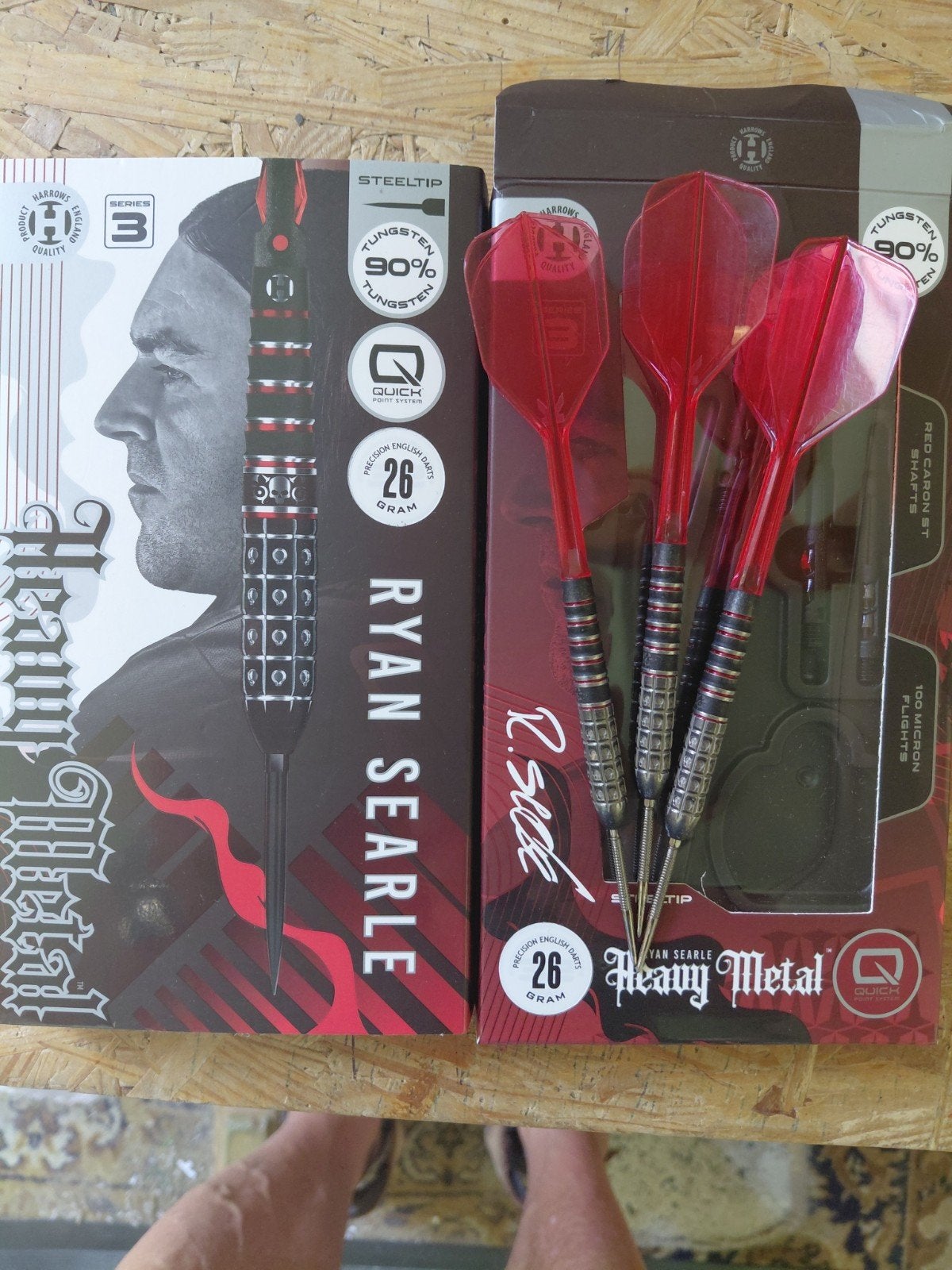 darts, Ophalen