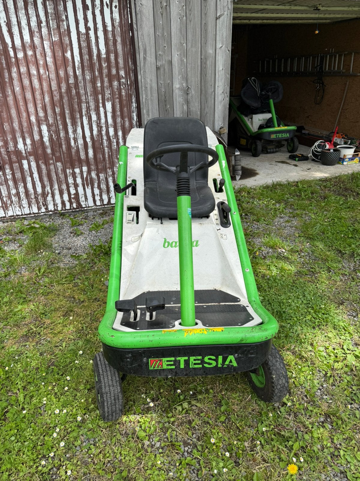 Tracteur Etesia Bahia 2004, Jardin & Terrasse, Tondeuses autoportées, Enlèvement, Utilisé