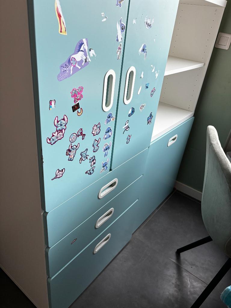 Kast  smastad ikea, Ophalen, Gebruikt, 50 tot 70 cm, 105 cm of meer