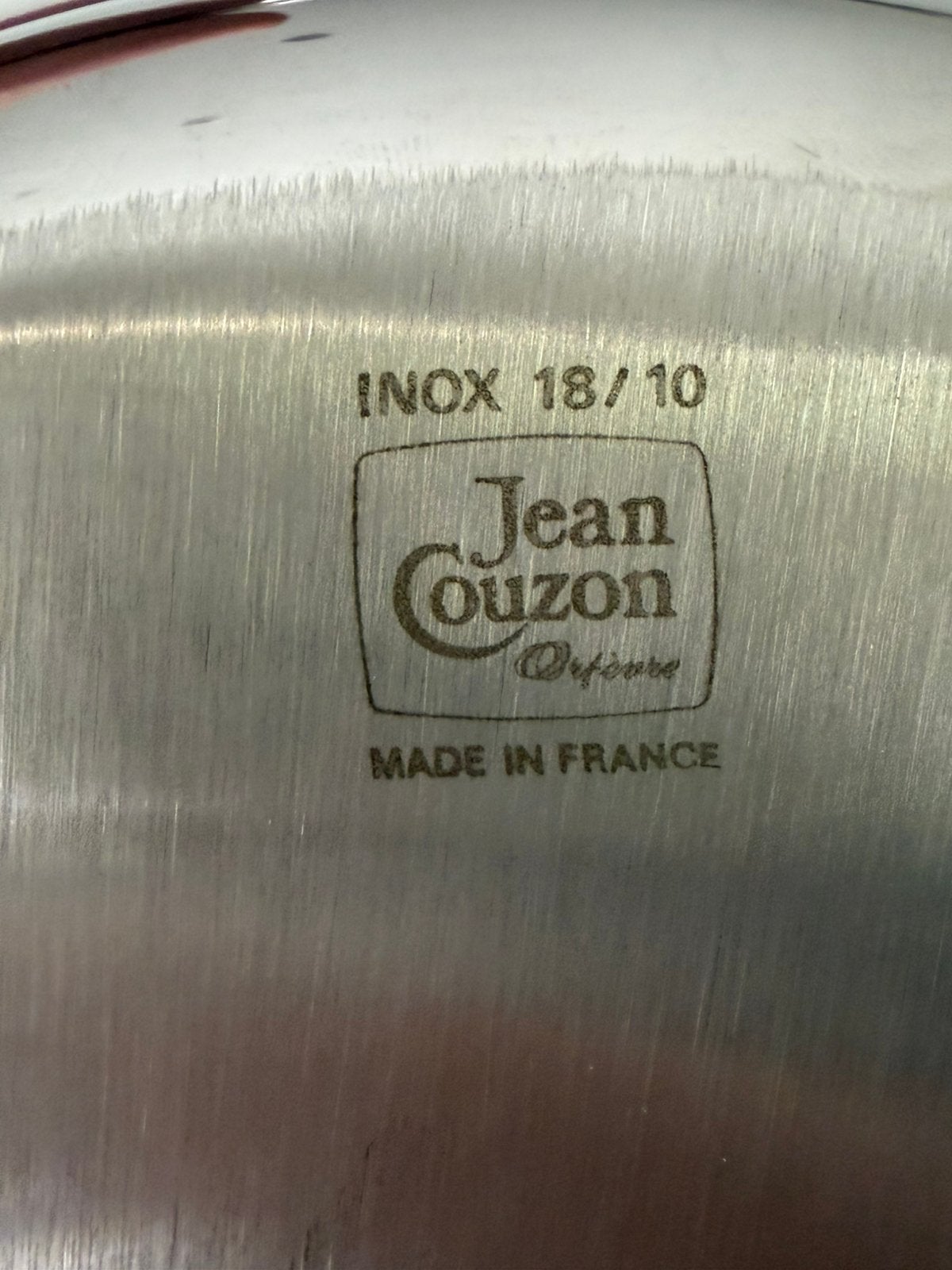 7 sous-assiettes Jean Couzon Orfèvre – Inox– Made in France, Maison & Meubles, Enlèvement, Comme neuf