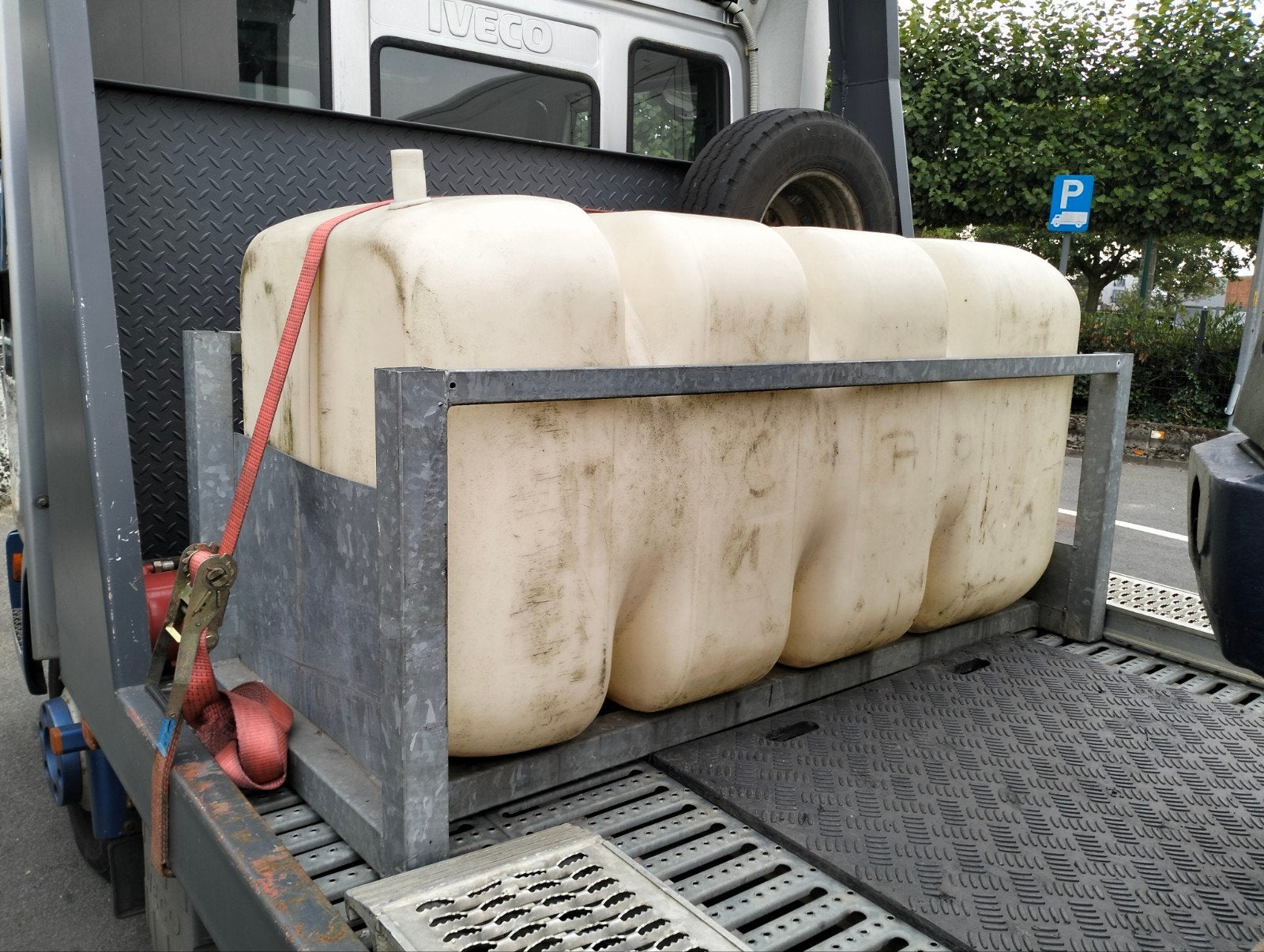 watertank 800L in galvanise kader, Dieren en Toebehoren, Stalling en Weidegang