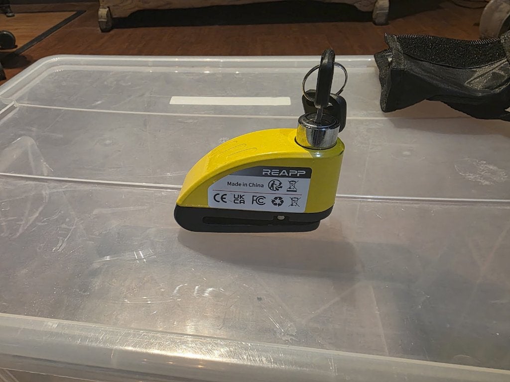 Reapp Brake Disc Lock, Motoren, Ophalen, Zo goed als nieuw