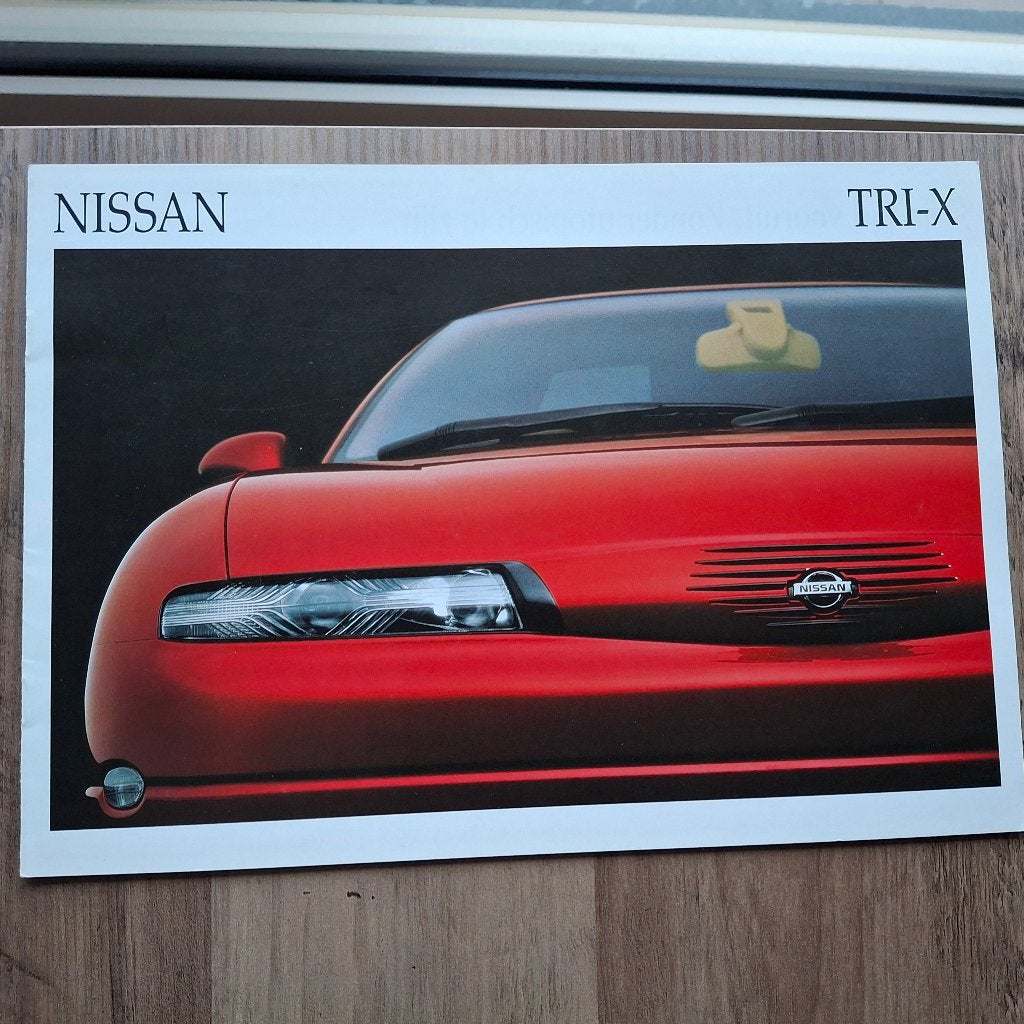 NISSAN   TRI-X    1/92, Livres, Autos | Brochures & Magazines, Enlèvement ou Envoi, Neuf, Nissan