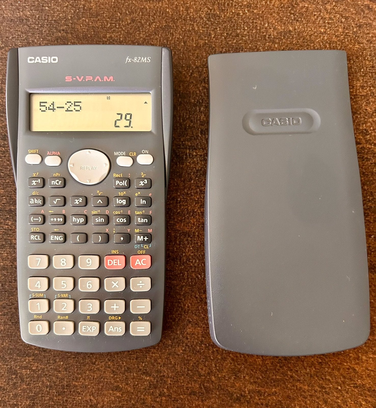 Casio fx-82MS S-V.P.A.M. wetenschappelijke rekenmachine, Diversen, Ophalen of Verzenden, Gebruikt