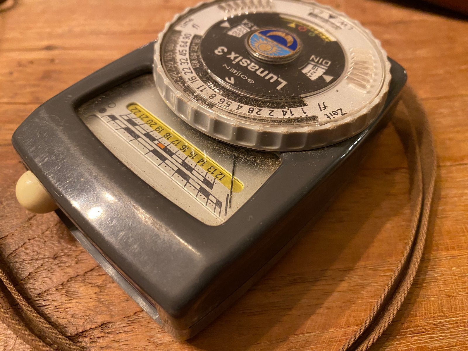 Lunasix 3 lichtmeter, Ophalen of Verzenden, Zo goed als nieuw