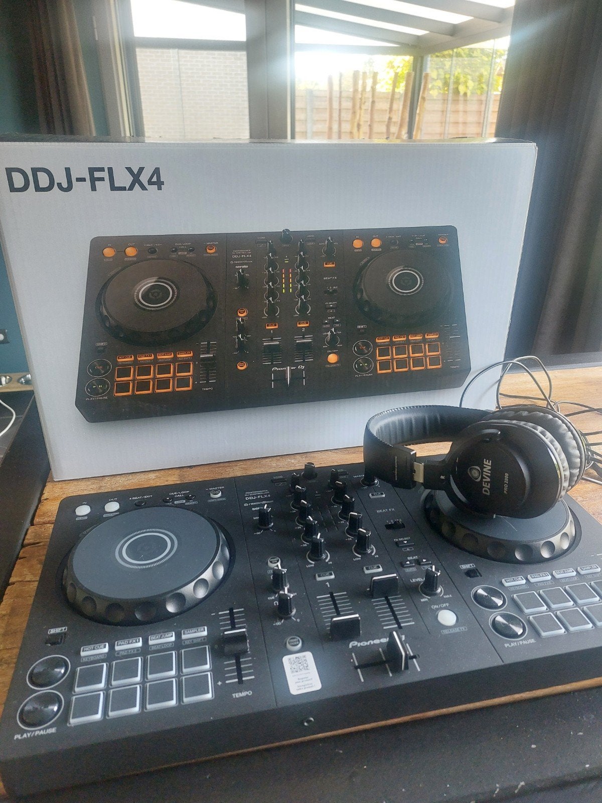 Pioneer ddj-FLX4 + Hoofdtelefoon, Enlèvement ou Envoi, Pioneer