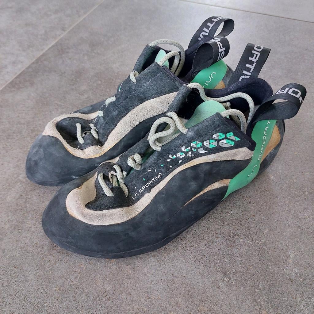 La sportiva klimschoenen  maat 38,5, Sport en Fitness, Ophalen, Zo goed als nieuw, Klimsportschoenen