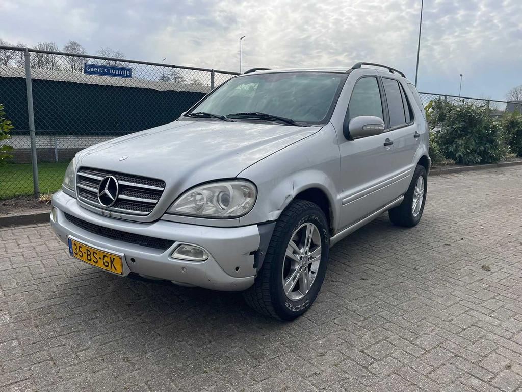 Mercedes-Benz Classe M ML 270 CDI Véhicule Commercial 2001, Autos, Achat, Entreprise, Mercedes-Benz, Diesel