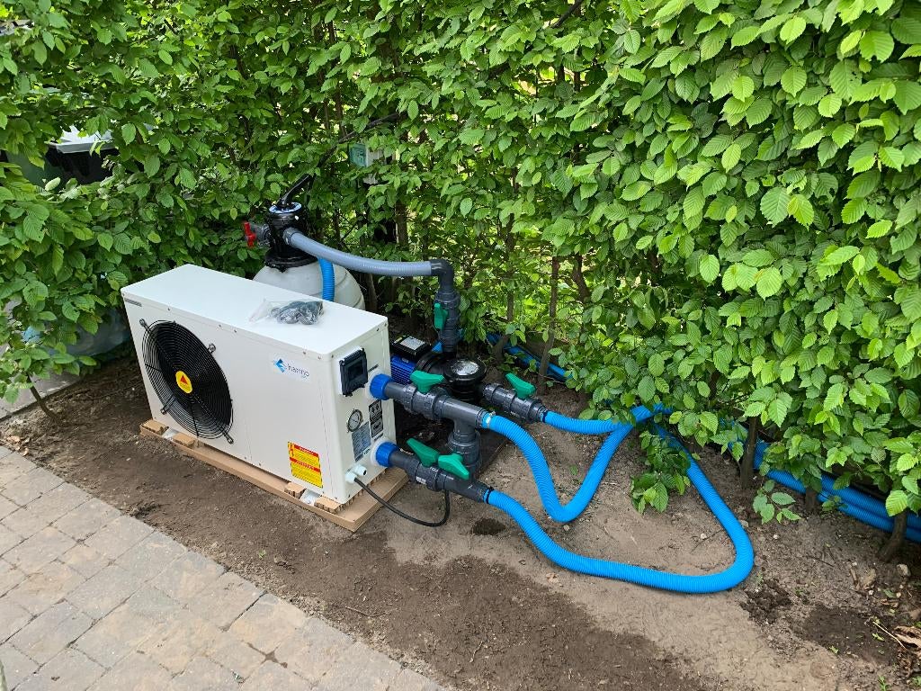 Zandfilter - circulatiepomp en warmtepomp, Ophalen, Zo goed als nieuw, Zwembadpomp