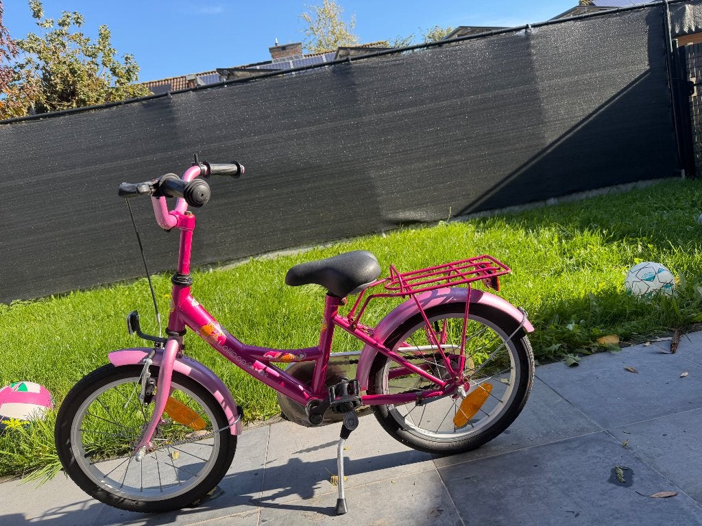 Meisjesfiets 16 inch, Enlèvement, Utilisé, 16 à 20 pouces