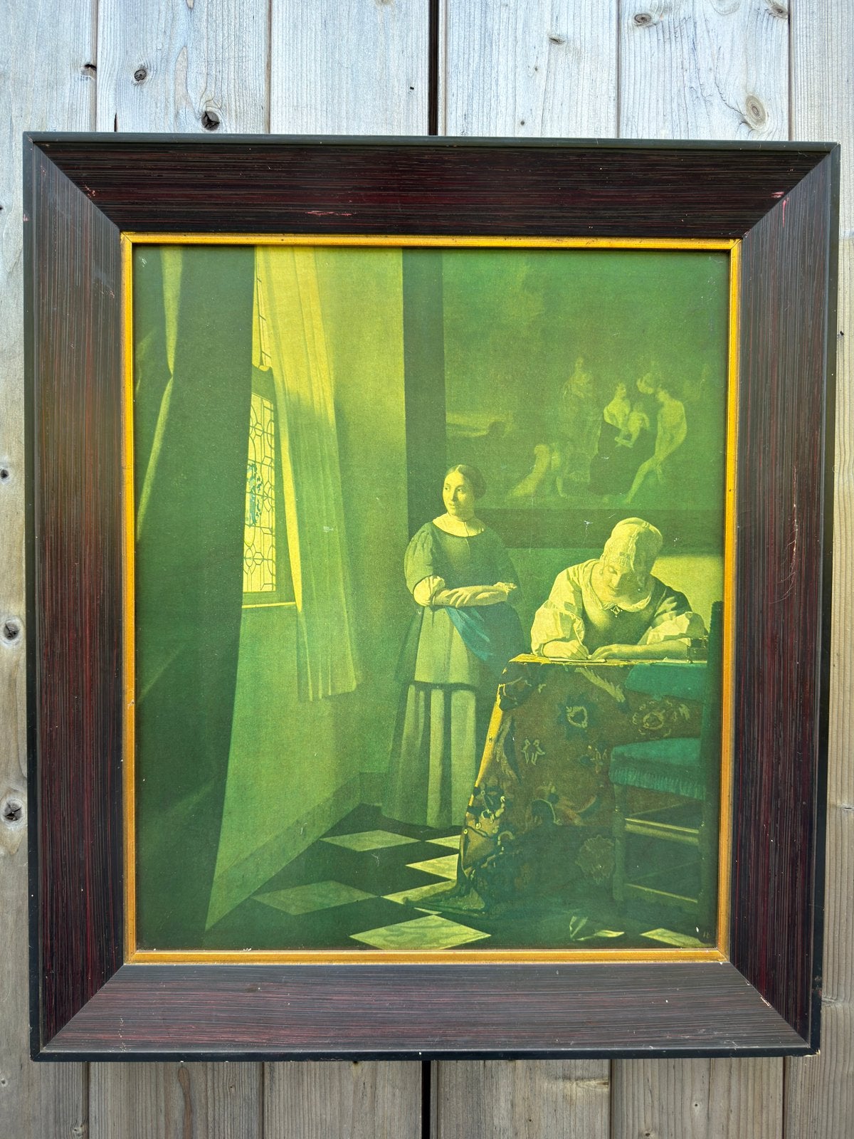 Reproductie Johannes Vermeer – klassiek ingelijst, Ophalen, Klassiek, Ingelijst