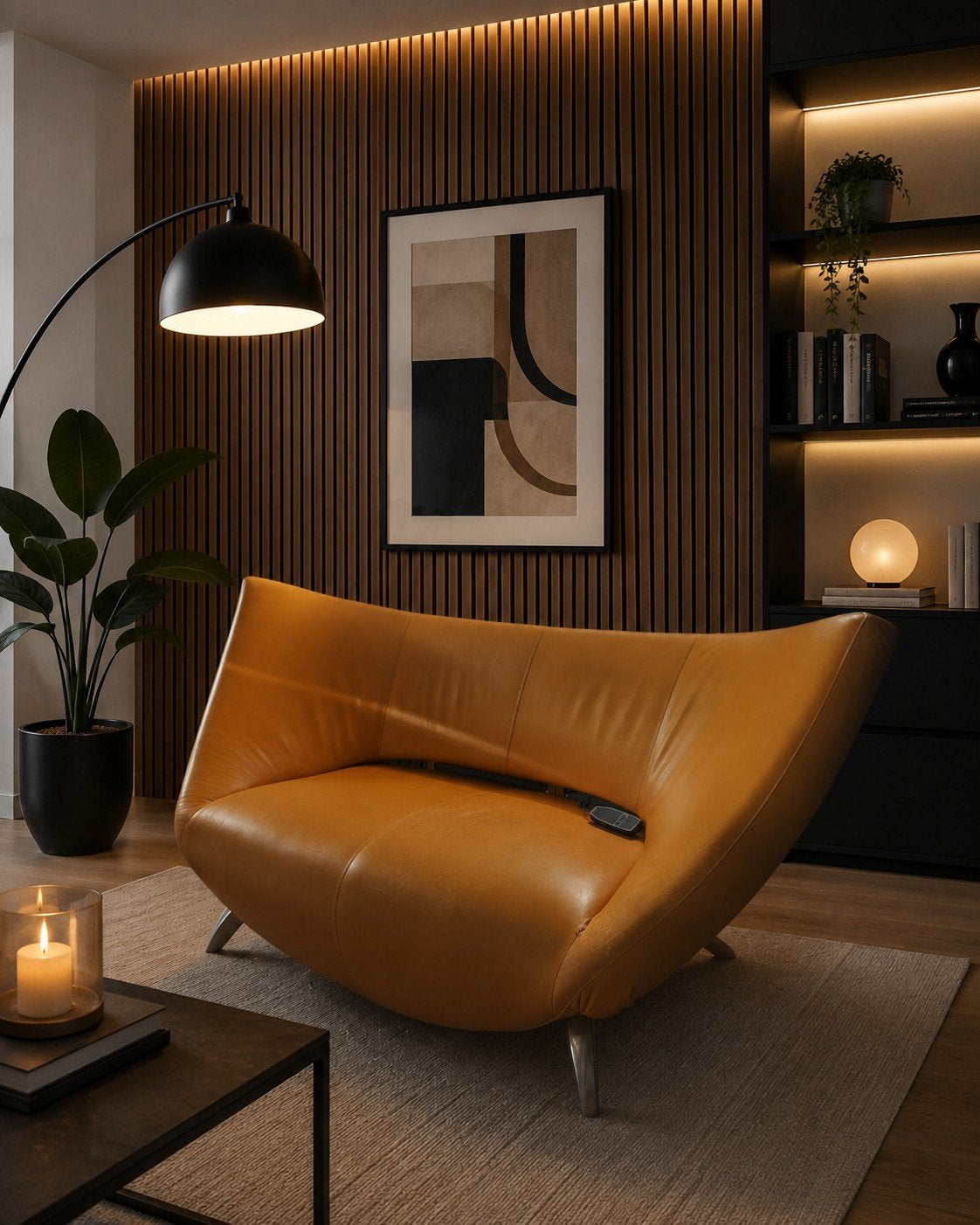 ️ Leolux Danaïde – iconisch vintage design Stefan Heiliger, Enlèvement, Utilisé, Cuir