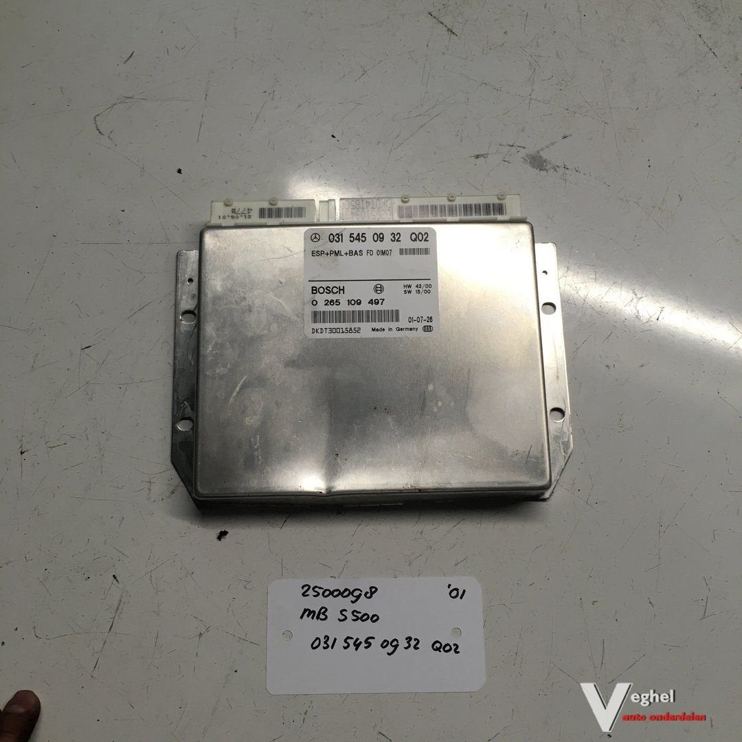 Mercedes S500 5.0 automaat 2001 25000098 ESP Module A 031 54, Gebruikt, -, -, Ophalen of Verzenden
