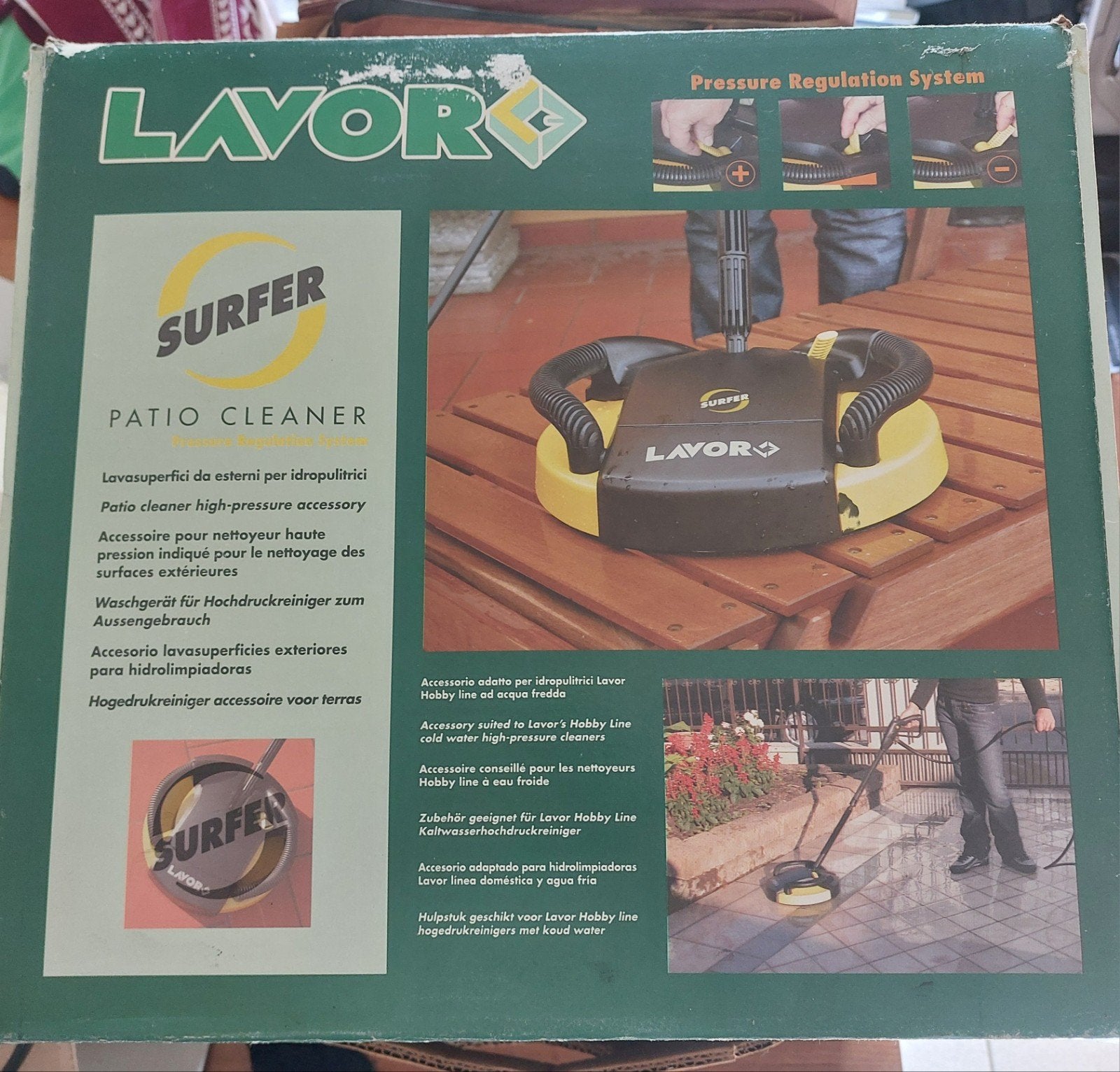 Nettoyeur de terrasse NOUVEAU, Enlèvement