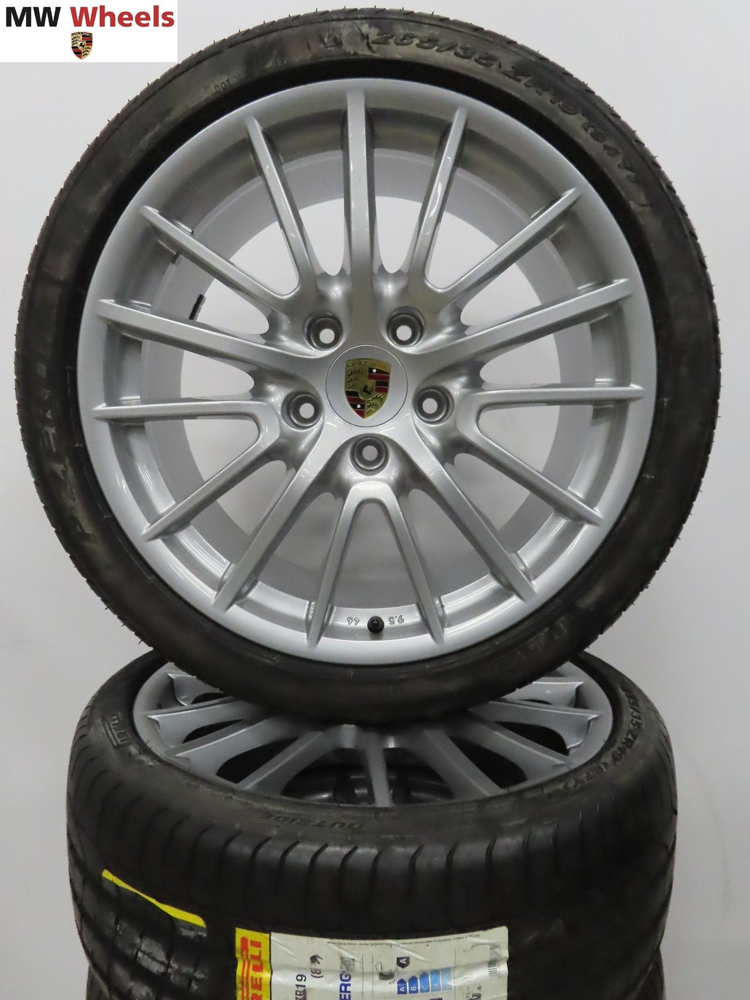 Porsche Boxster en Cayman 19 inch velgen zomerbanden nieuw, Neuf, Pneus et Jantes, Véhicule de tourisme, Pneus été