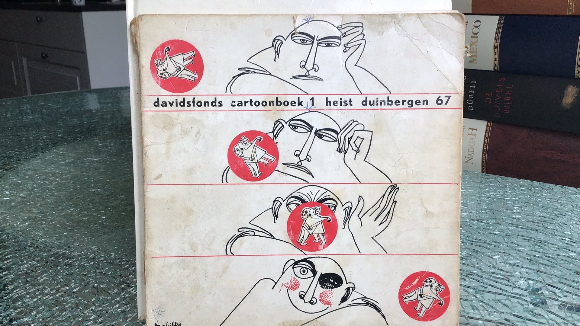 Carnet de bande dessinée Davidsfonds 1 Heist duinbergen 67, Enlèvement, Utilisé, Cartoons ou Dessins humoristiques