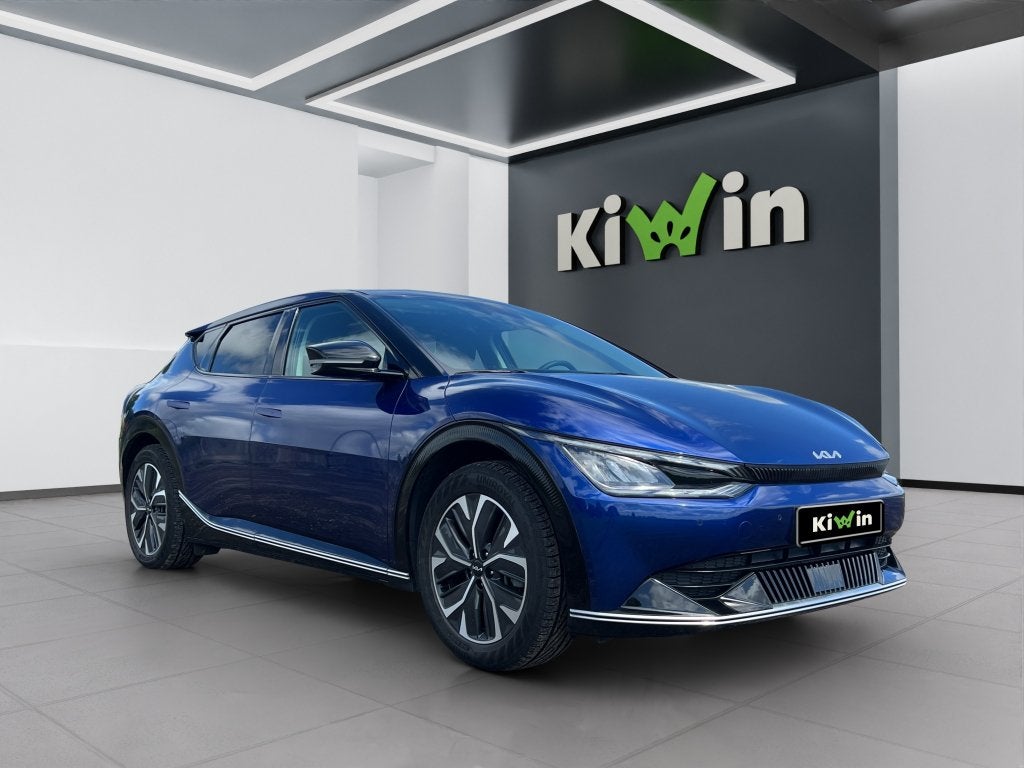 Kia EV6 77.4 kWh RWD Earth, Auto's, Automaat, Dealer onderhouden, Achterwielaandrijving, Zwart