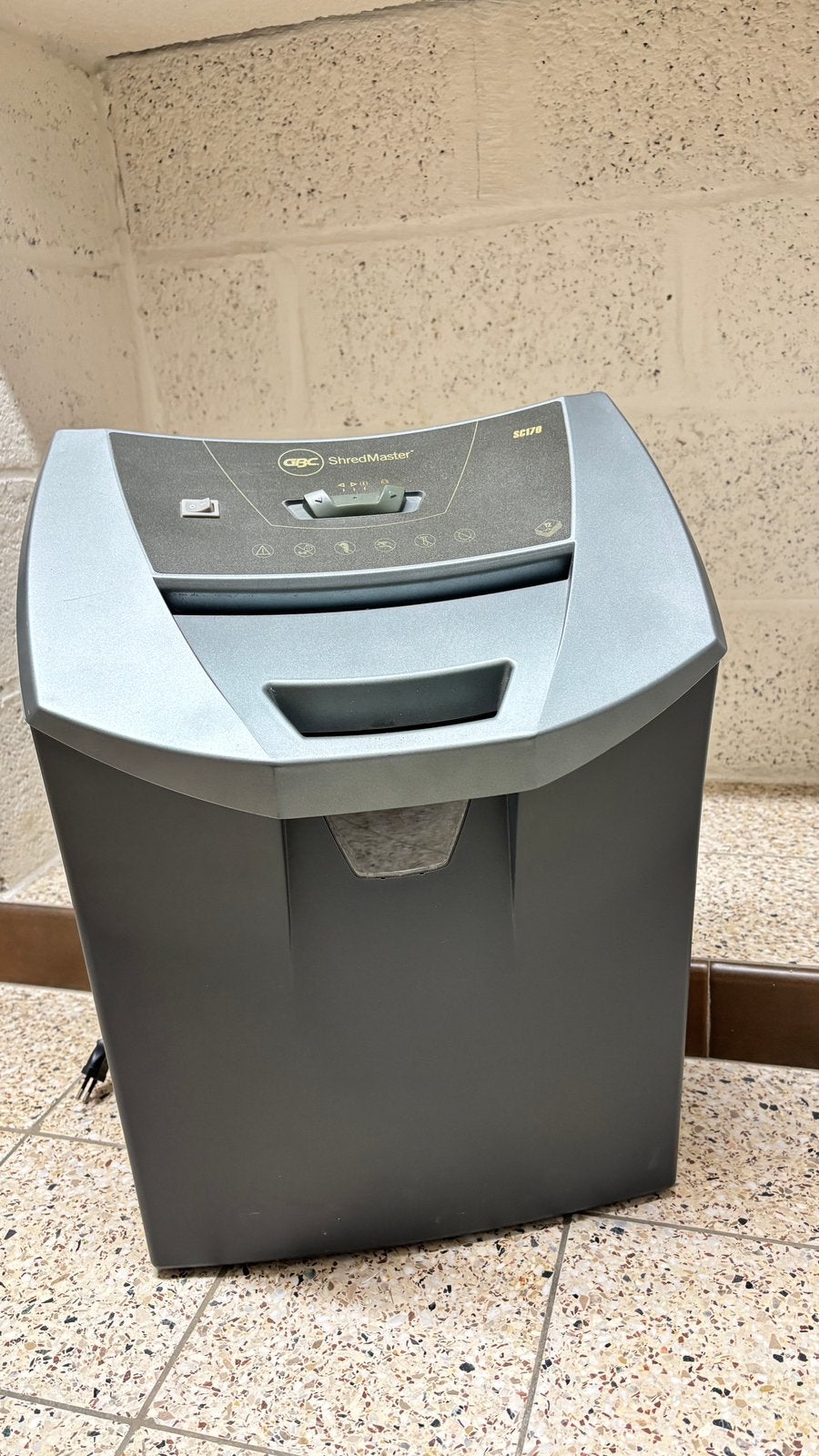 GBC ShredMaster SC170 papierversnipperaar, Diversen, Ophalen, Zo goed als nieuw
