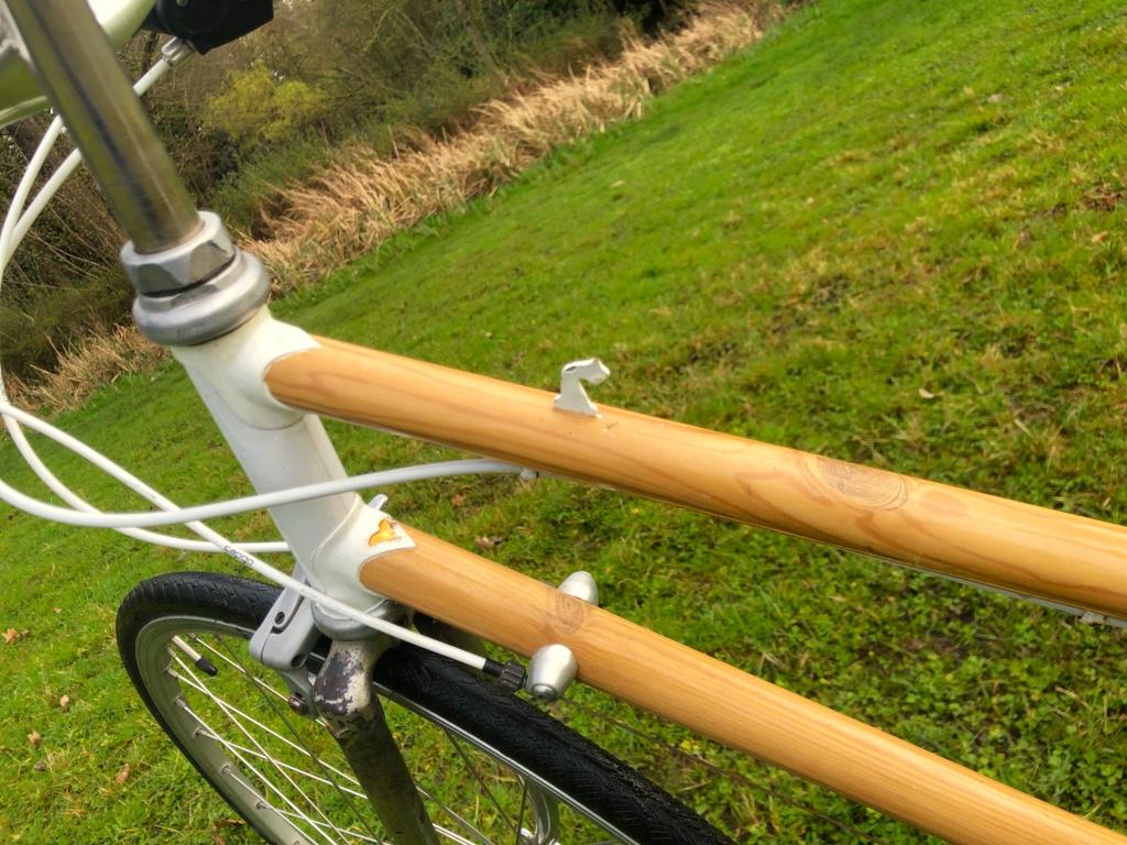 Op een originele fiets de zomer in !, Ophalen