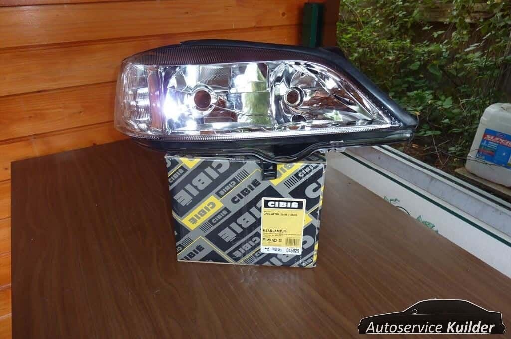 Koplamp rechts Opel Astra G '98-'05  Nieuw,, Auto-onderdelen, -, -, Opel, Nieuw