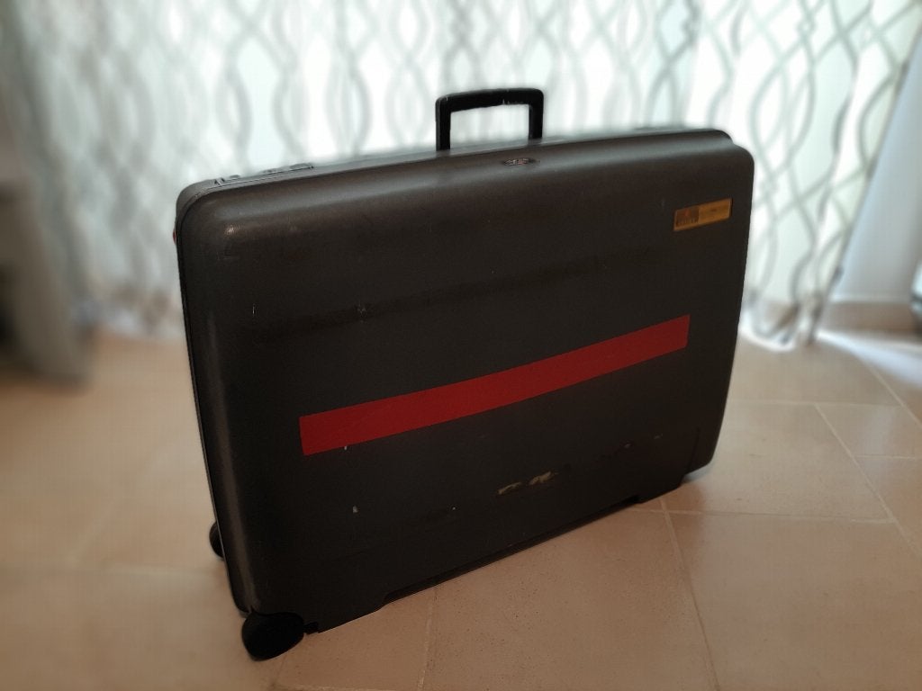 valise coque dure Delsey, Enlèvement ou Envoi, 70 cm ou plus, Plastique dur, Utilisé