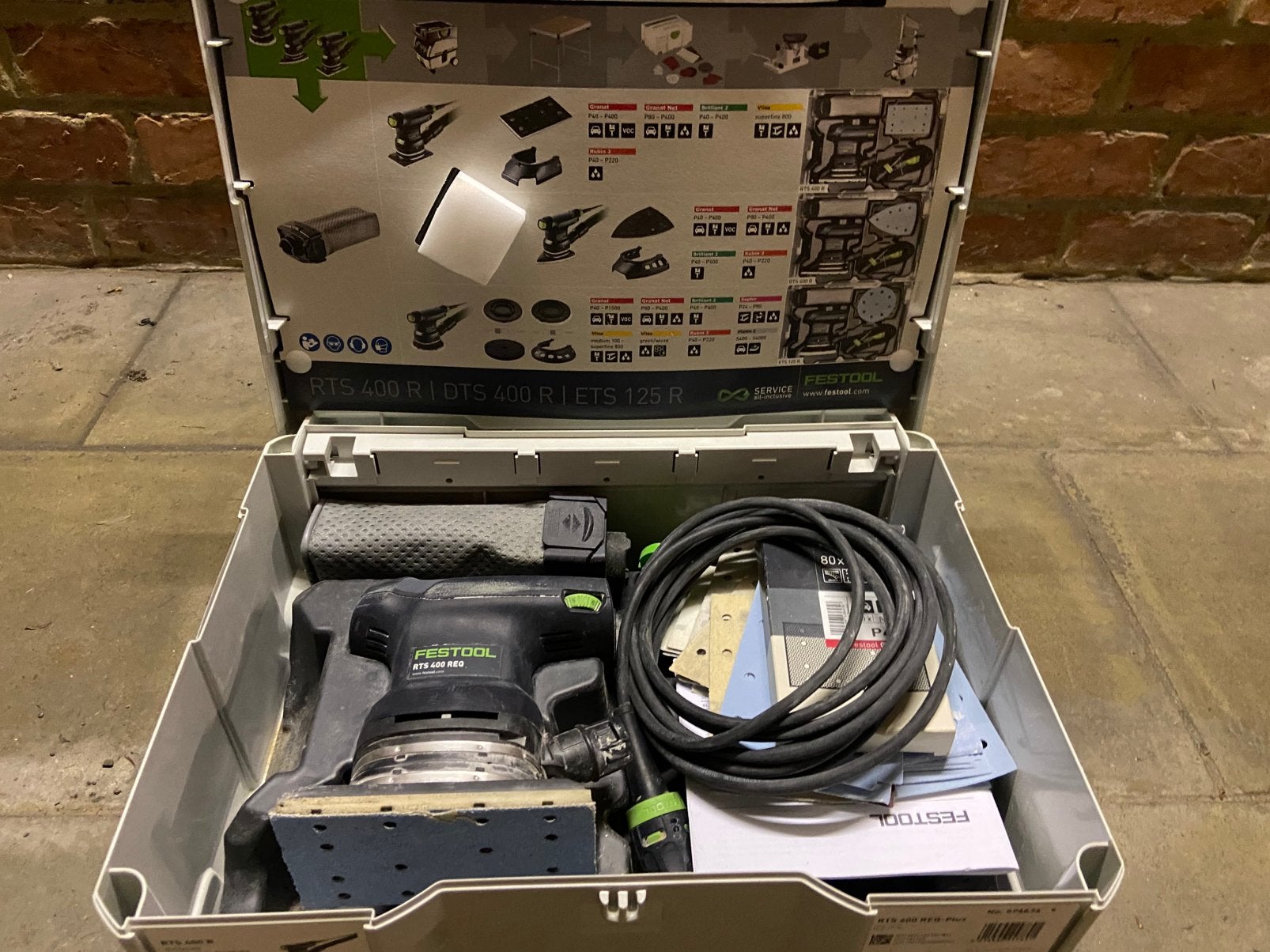 Ponceuse vibrante festool et boite, Enlèvement ou Envoi, Comme neuf