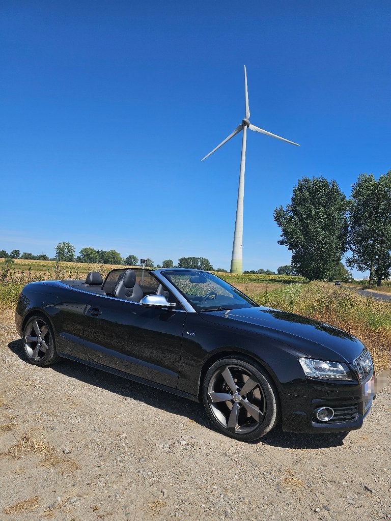 Audi S5 Cabrio 3.0  V6 TFSI QUATTRO S tronic, Auto's, Audi, Automaat, Zwart, Cabriolet, Parkeersensor