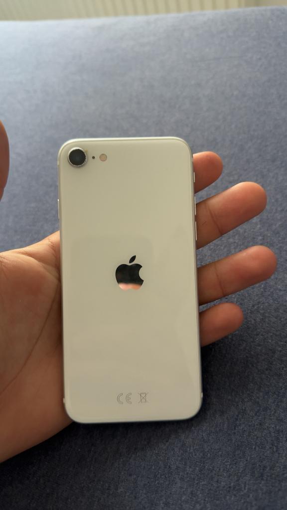 iphone se, Telecommunicatie, Mobiele telefoons | Apple iPhone, Ophalen, Gebruikt, 75 %, Wit