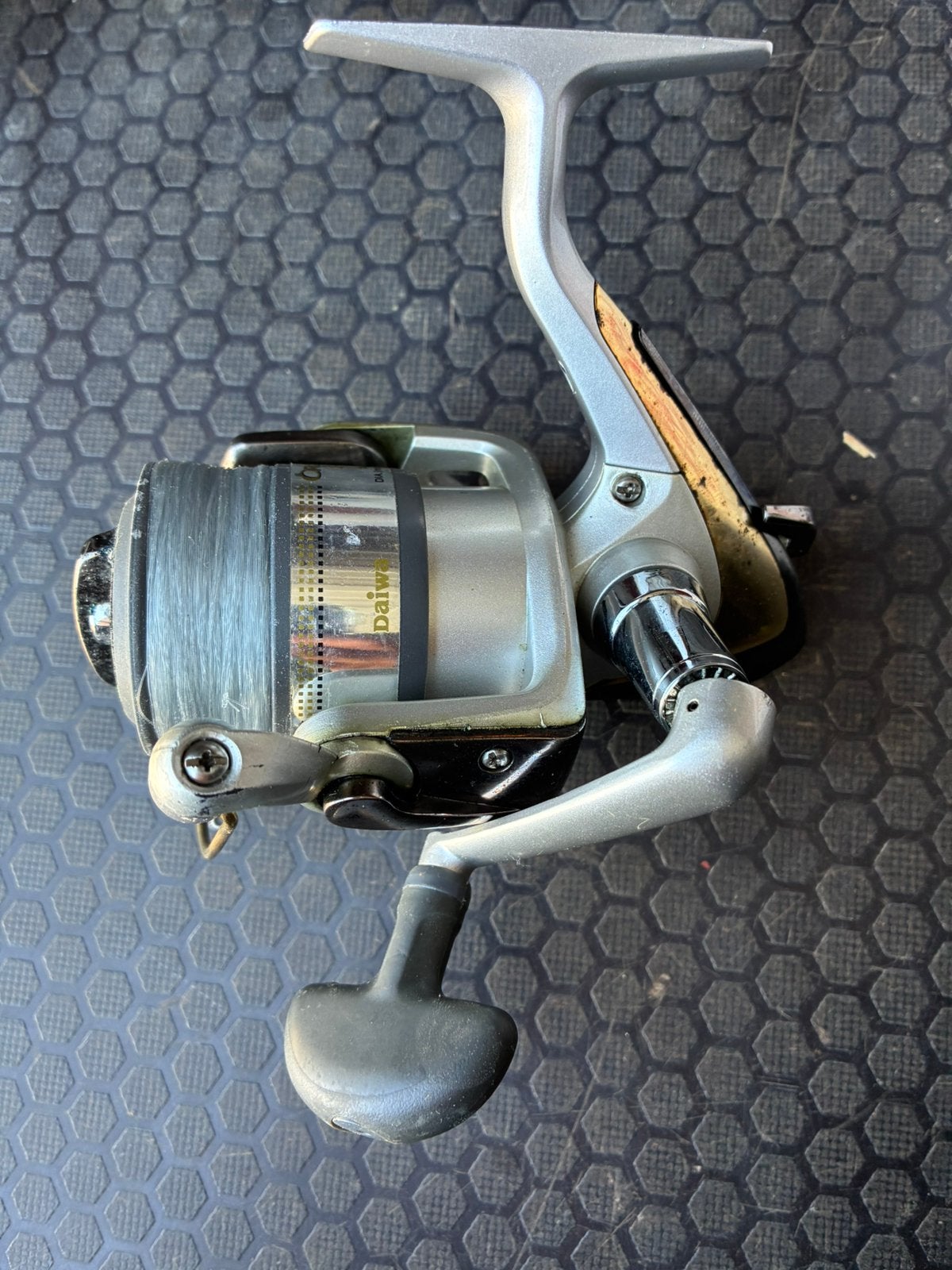 Moulinet daiwa crossfire, Ophalen, Gebruikt, Molen