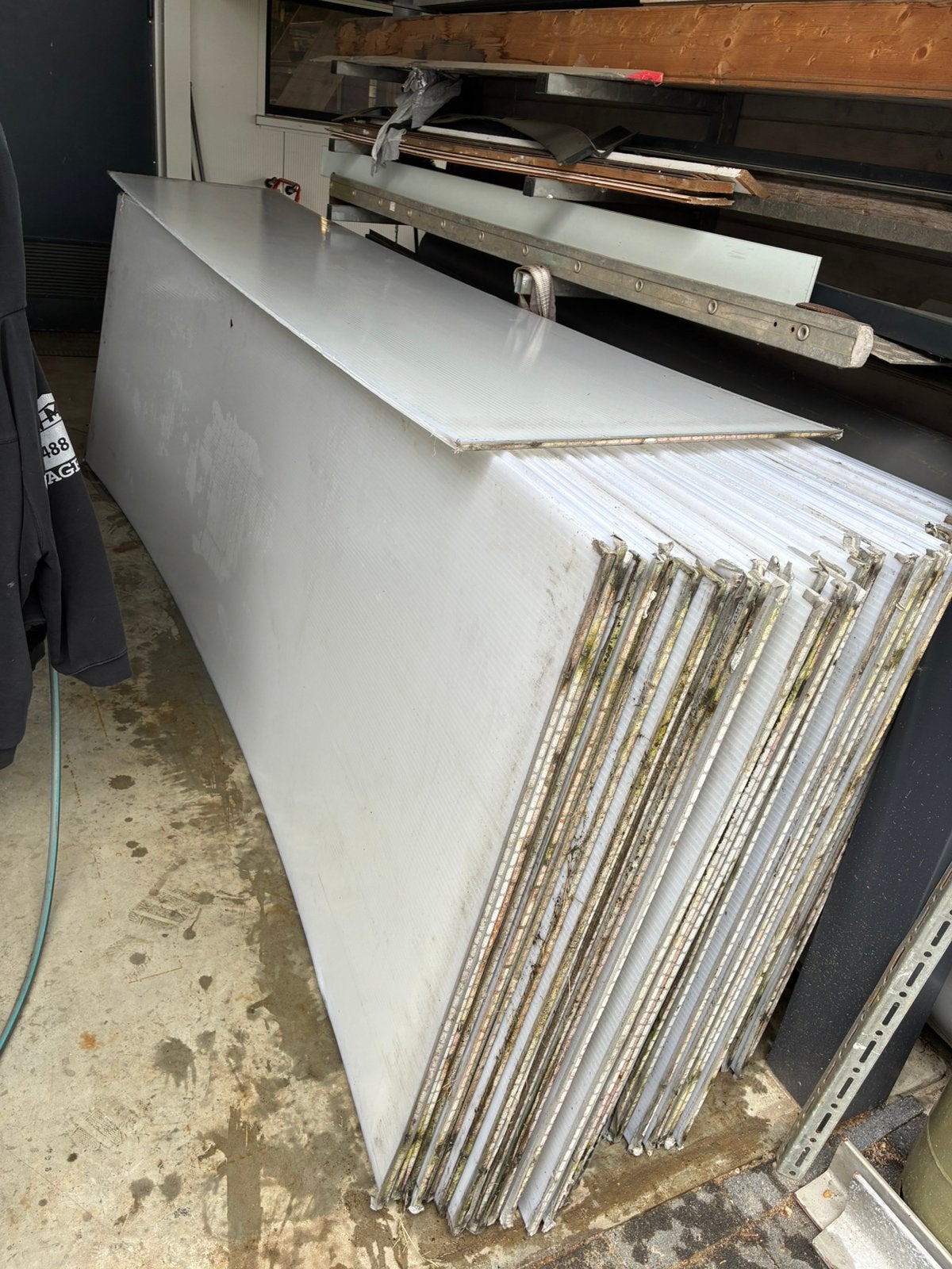 Polycarbonaat platen, Doe-het-zelf en Bouw, Ophalen, Gebruikt, Overige materialen, Minder dan 20 mm