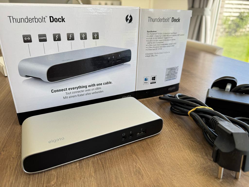 [VDS] Dock Elgato Thunderbolt 2, Computers en Software, Dockingstations, Ophalen, Elgato, Zo goed als nieuw, Docking station