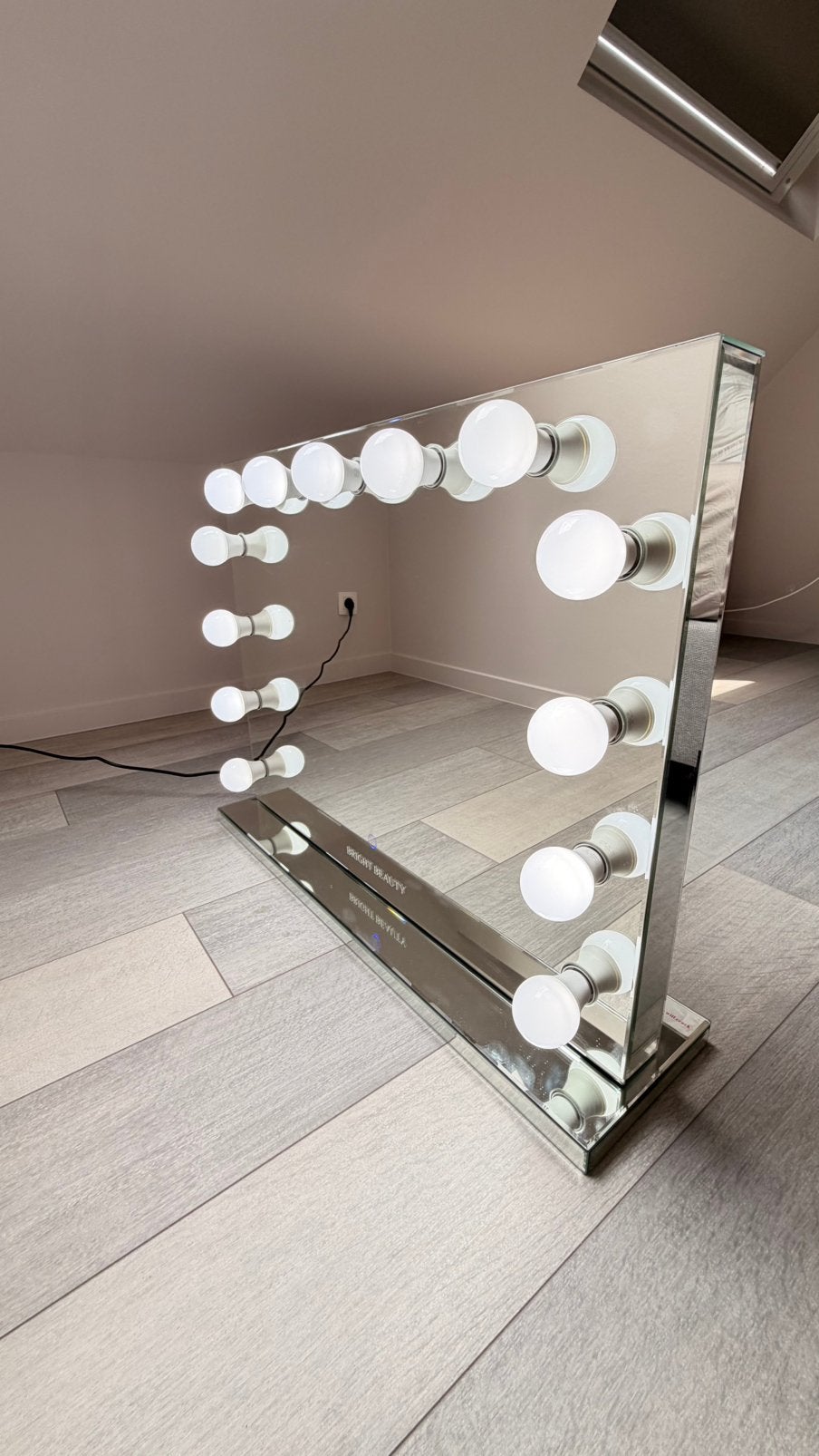 Make up spiegel Bright Beauty Amira 80x60 cm, Huis en Inrichting, Ophalen, Zo goed als nieuw