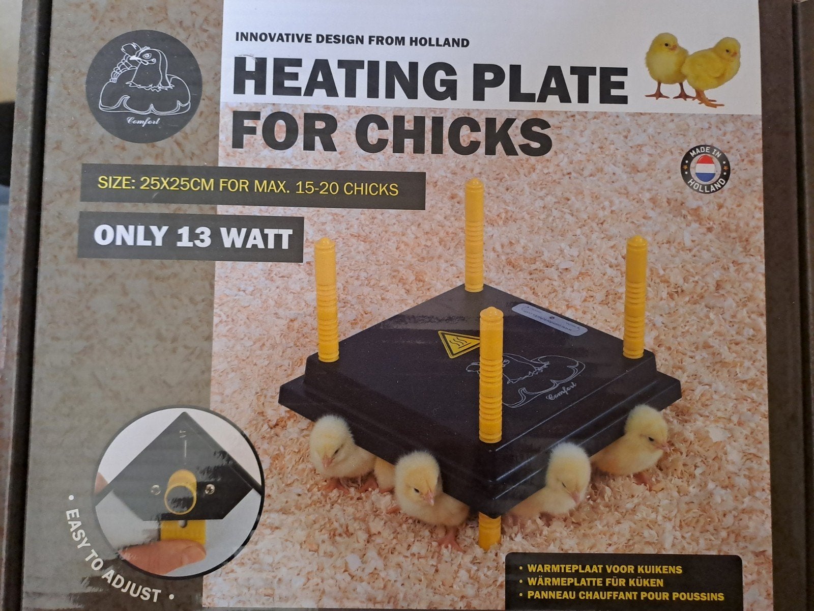 heating plate voor kuikens, Dieren en Toebehoren, Pluimvee | Toebehoren, Ophalen, Zo goed als nieuw, Overige typen